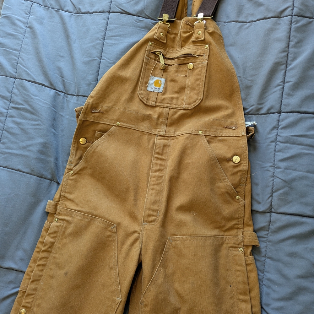 Carhartt Brown Overalls